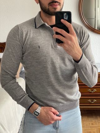 Jersey Caramelo Gris Talla M