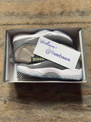Jordan 11 Cool Grey con recibo