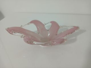 Grande Svuotatasche Vetro Murano Rosa