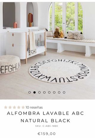 Alfombra Infantil Lorena Canals ABC