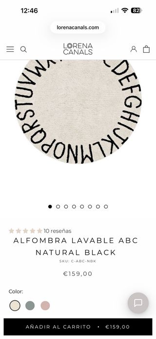 Alfombra Infantil Lorena Canals ABC