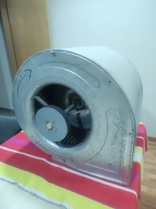 Ventilador centrífugo Nicotra motores de 0, 75 y 1