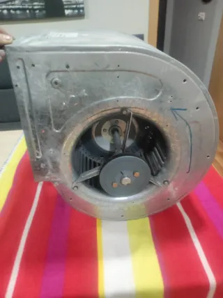 Ventilador centrífugo Nicotra motores de 0, 75 y 1