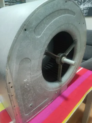 Ventilador centrífugo Nicotra motores de 0, 75 y 1