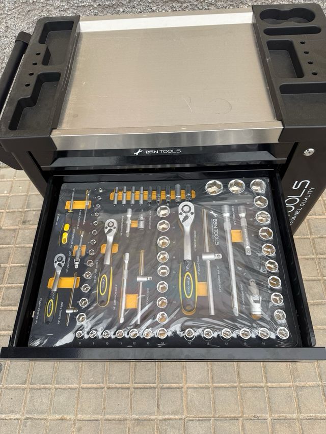 Carro de herramientas de 245 pcs