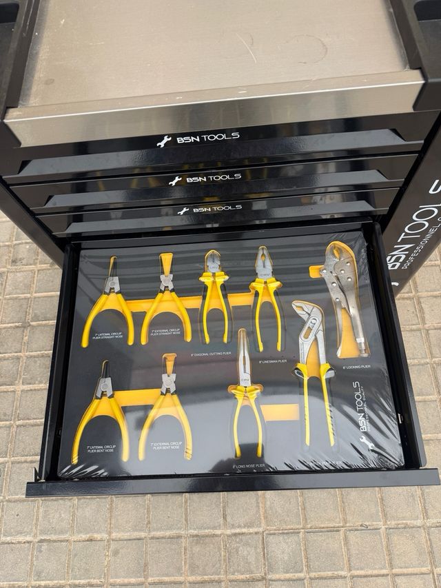 Carro de herramientas de 245 pcs