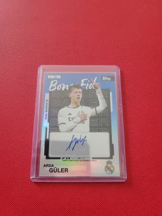 Arda Guler Autógrafo Real Madrid CF /150