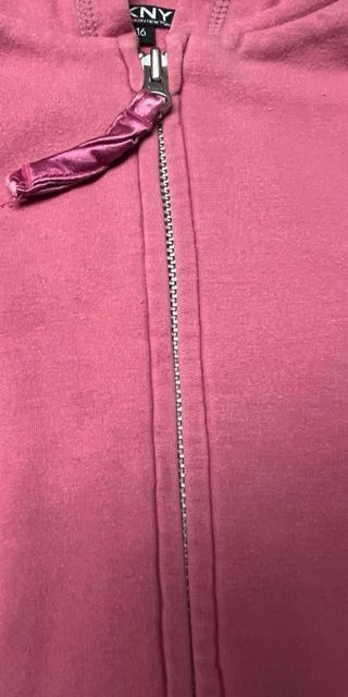 Sudadera DKNY Talla 16 Rosa