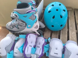 Juego patines Oxelo niño