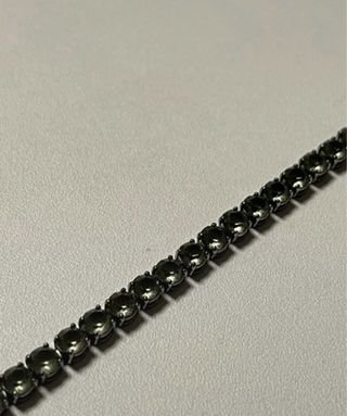 Bracciale Tennis Swarovski Grigio Argento