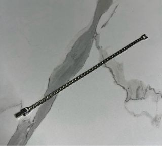 Bracciale Tennis Swarovski Grigio Argento