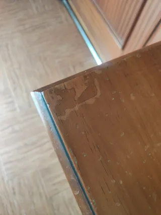 Mueble recibidor madera con espejo URGE VENTA