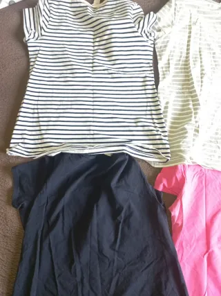 Lote 3 Camisetas Premamá Talla M