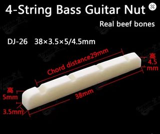 Cejuela Hueso Bajo 4 o 5 Cuerdas Varias Medidas