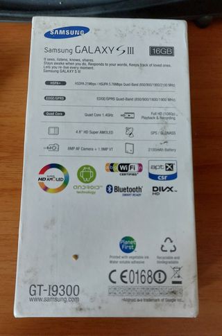 Samsung Galaxy S3 GT-I9300 Bianco