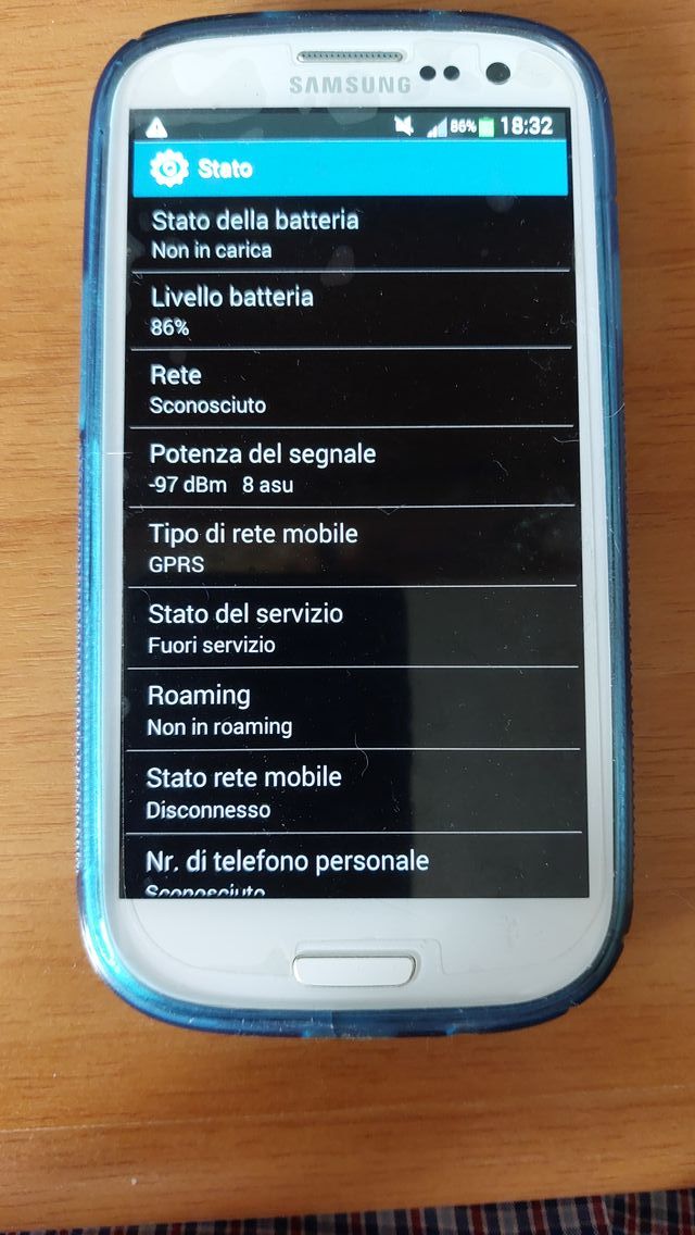 Samsung Galaxy S3 GT-I9300 Bianco