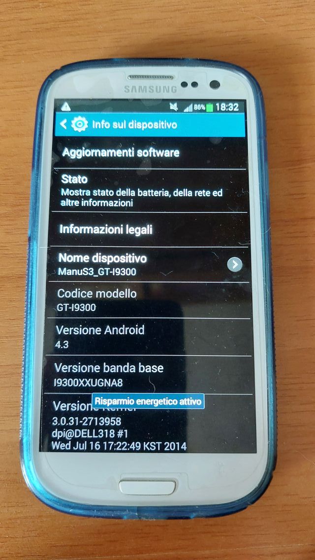 Samsung Galaxy S3 GT-I9300 Bianco