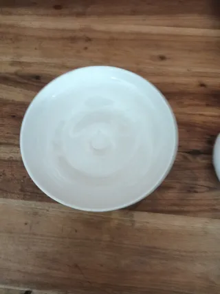 Sopera y plato Segovia con sello