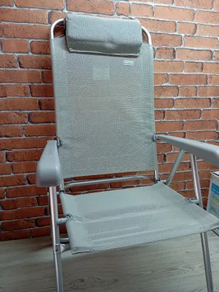 Silla Camping Plegable Antivuelco Multiposición