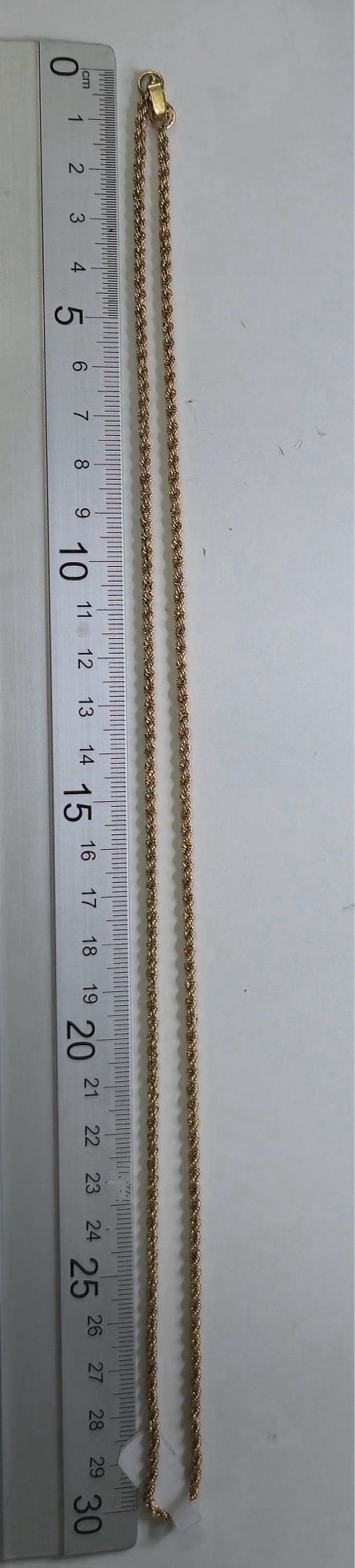 Cadena Salomónica Oro 18k 60cm