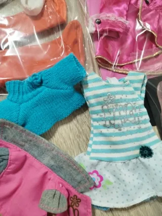 Lote Ropa y Zapatos Muñeca Nancy