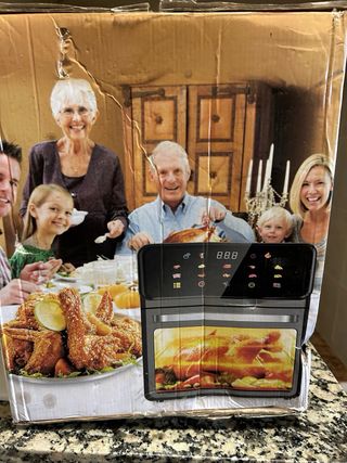 Freidora de aire con pantalla digital