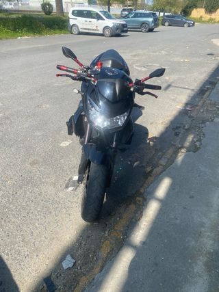 Kawasaki Z750 Negra