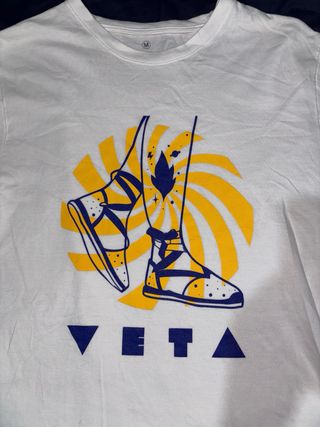 Camiseta Estampado Tradicional Valenciano Talla M