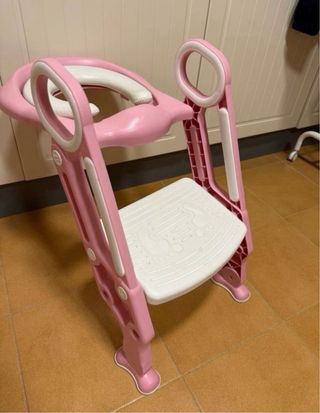 Reductor WC infantil con escalón