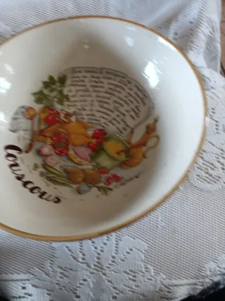 Ciotola per cous cous decorata