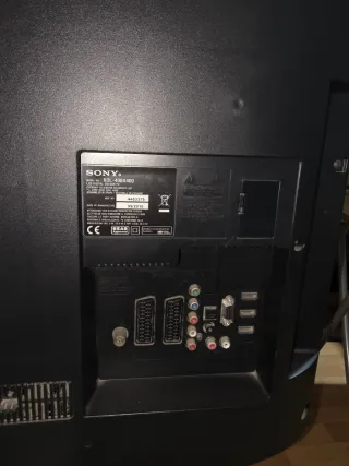 Televisión Sony Bravia Negra 40 pulgadas