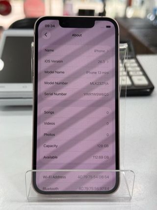 iPhone 13 mini 128GB /100% bat factura garantía