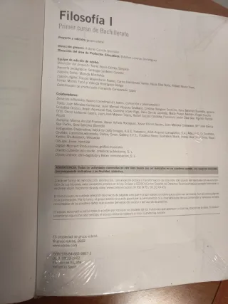 FILOSOFÍA 1° Bachillerato