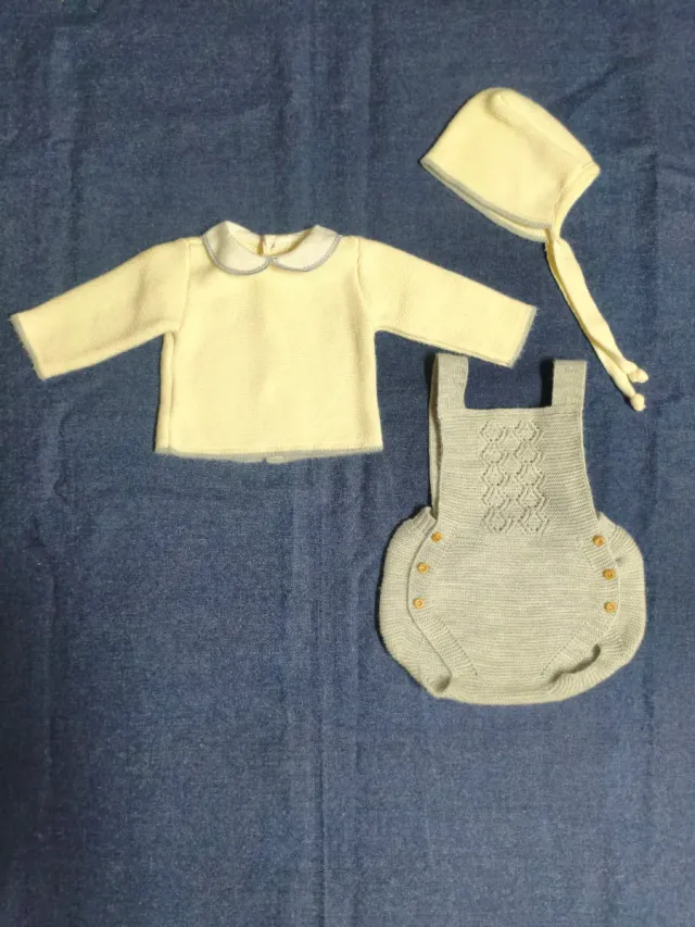Lote 3 conjuntos bebé 6 meses.