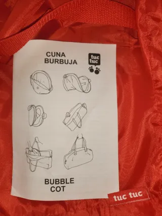 Cuna de viaje Tuc Tuc burbuja