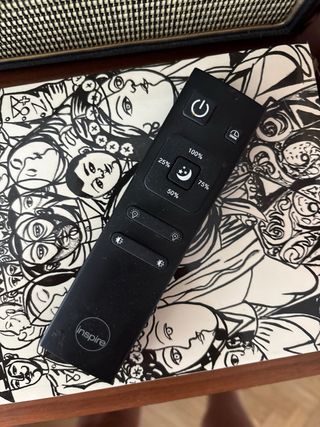 Lámpara de techo negra moderna