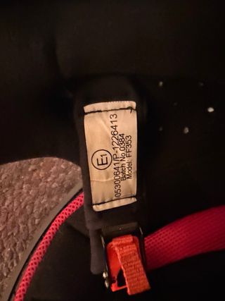 Casco Moto Integral LS2 Rapid Negro/Rojo