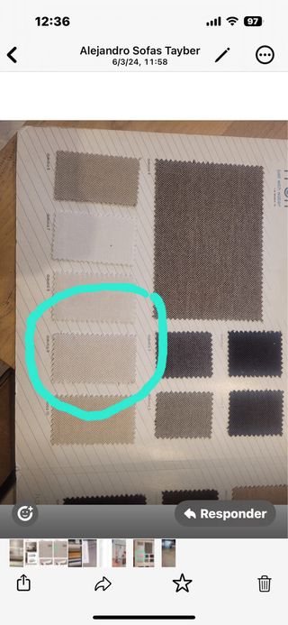 Sofá Isabel Tayber deslizante electrico Blanco