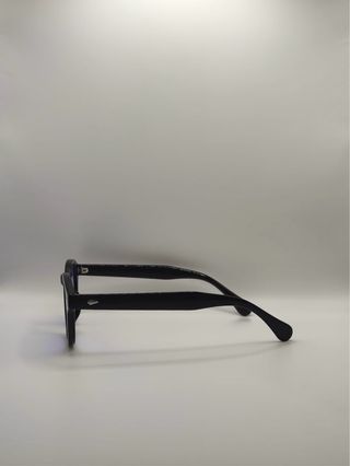 Occhiali da sole modello Moscot neri verdi