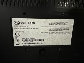 Televisor Schneider Negro Pequeño