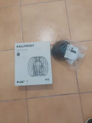 Lámpara IKEA KALLFRONT Negra