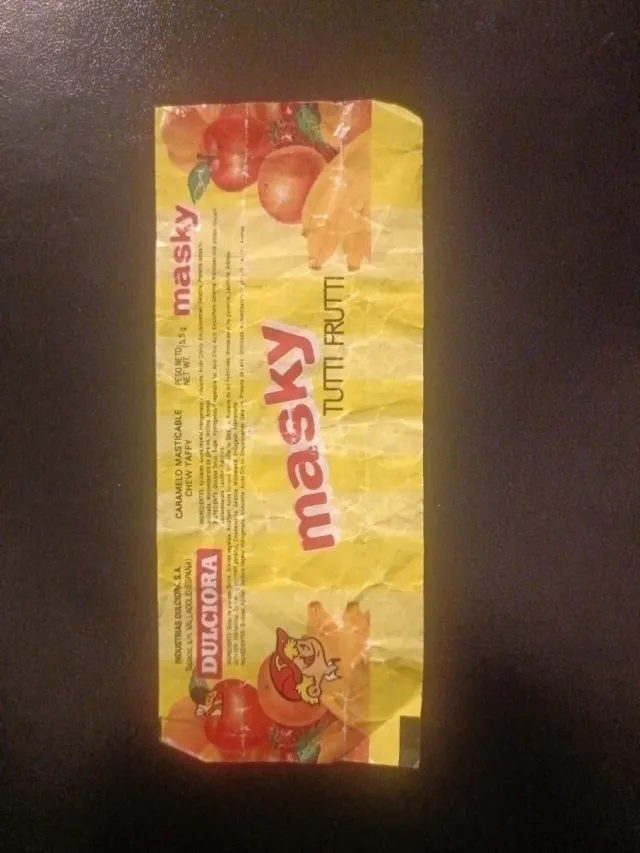 Envoltorio Masky Tutti Frutti Dulciora