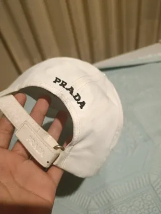 Gorra Prada Blanca