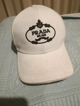 Gorra Prada Blanca