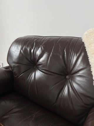 Poltrone Lounge in Pelle Vintage Marrone