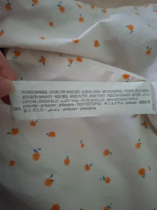 Casaco criança Zara bege