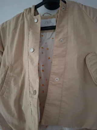 Casaco criança Zara bege