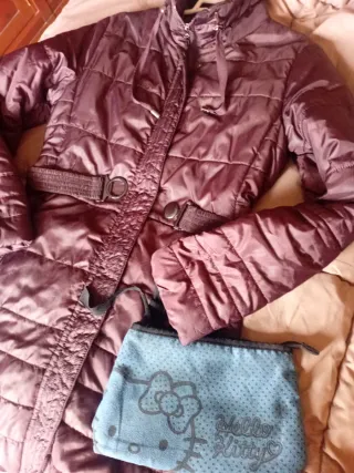 Abrigo SINTESIS Talla S Mujery regalo neceser