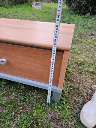 Mueble TV 2 cajones + hueco central