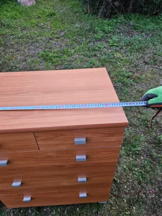 Mueble TV 2 cajones + hueco central